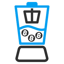 Bitcoin Blender Flat Vector Pictogram For Application And Web Design Tasmeemme Com