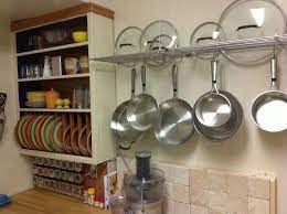 Stunning, heavy duty saucepan rack, complete with sixteen integral hooks. Ikea Pot And Pan Rack Ikea Kitchen Wall Storage Kitchen Wall Storage Loft Kitchen
