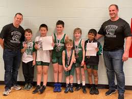 Congrats to all the boys who placed at the TCJWL Garabadian Novice  Tournament and thank you to the coaches for for all your help. First Place  Asher Drapkin Xander Thomas Aaron Menken