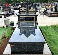 Brown Granite Tombstone Black Granite Monument with Cheep Price