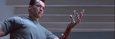 The terminator putting on sunglasses. Best Terminator Gif Gifs Gfycat