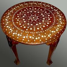 Modern wood lift top coffee table with hidden compar. Circular Oriental Coffee Table Xixth Century