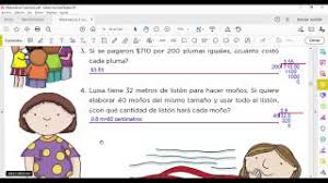 Desafíos cuarto grado | desafíos matemáticos dice: Libro De Matematicas 5 Grado 2020 Contestado Desafios Matematicos 5 P 58 62 Youtube