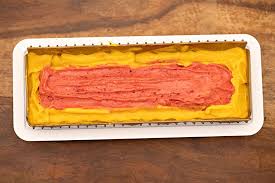 Buche Glacee Mangue Et Framboise Au Thermomix Recette Recette Sorbet Buche Glacee Mangue