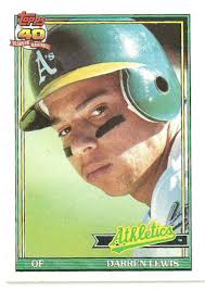 DARREN LEWIS OAKLAND ATHLETICS #239