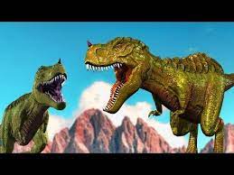 Jenis Jenis Dinosaurus Dinosaurus Kartun Video Pendidikan Anak T Rex Compys Pterodactyls Youtube