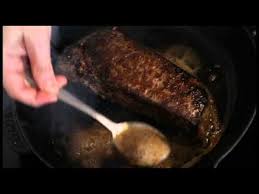 Cook 7 minutes, then flip and add butter. How To Pan Sear The Perfect Steak Youtube