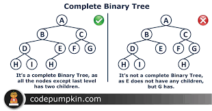 In the linear data structure (e.g. Types Of Binary Tree Binary Tree Introduction Code Pumpkin