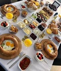 Turkishbreakfast Turkisches Fruhstuck Turkisches Essen Essen Und Trinken