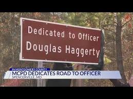 Montgomery County police dedicate road to officer