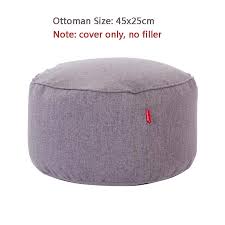 Check spelling or type a new query. Ottoman Cover Without Storage Pouf Chair For Kids Tatami Cushion Footstool Bench For Lazy Sofa Beanbag Sofa Livingroom Furniture Bean Bag Sofas Aliexpress