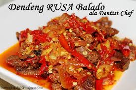 Sambal lado mudo (sambal hijau). Resep Dendeng Rusa Balado Ala Dentist Chef Padangnese Style Spicy Venison Deer Dentist Chef