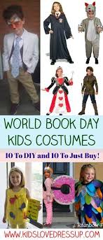 World Book Day Kids Costumes Are You Going To Diy One Or Just Buy One Book Character Costumes Childrens Book Character Costumes Storybook Character Costumes