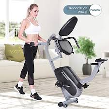 Spin bike vs stationary bike. Maxkare Magnetic Recumbent Exercise Bike Indoor Stationary Bike With Adjustable Cushion Seat And Resistance Pluse Monitor Transport Wheels And Tablet Holder For Home Use Pricepulse