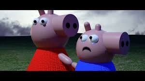 They run out into the long grass. Peppa Pig Movie Finale Parody Youtube
