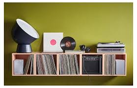Modulares Schallplatten Regal Ikea Eket Eket Vinyl Storage Wer Auf Der Suche Nach Einer Aufbewahrungsmoglichkeit Fur Seine Sc Ikea Vinyl Opslag Klokkenwand