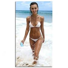 Amazon.com: DEKBOND Rachel Cook Wall Art Hot Sexy Girl With Big Breasts  Bikini Model Poster Canvas Prints Bathroom Bedroom Aesthetic Poster Poster  For Home Office Living Room Decorations Unframed 27x16: Posters &