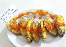 Resep pisang bolen ini merupakan resep pisang bolen tanpa korsvet, fungsi korsvet itu selain untuk biar. Panduan Memasak Terong Goreng Crispy Tanpa Tepung Bumbu Dan Msg Vegetarian Mudah Banget Resep Masakanku