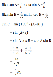 Selain menyertakan contoh soal, kami juga memberikan anda jawaban yang tepat. Rangkuman Contoh Soal Pembahasan Trigonometri
