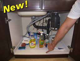 driptite slide n' fit under sink pan