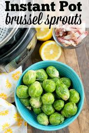 Turn your instant pot on sauté. Best Instant Pot Brussel Sprouts Your Favorite Side Dish