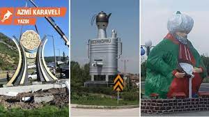 Vezirköprü'deki ucube semaver heykeli kaldırıldı. Karpuz Heykeli Yapan Kultur Esnafi Blog Gazetesi Son Dakika Haberleri Guncel Haberler