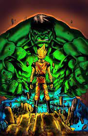 Maybe you would like to learn more about one of these? Hulk Vs Goku By Gilsalas On Deviantart Goku Hulk Superhero Art