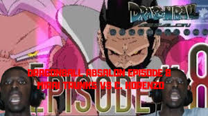Though purika fights, he is defeated, and severely burned by a fiery kamehameha from goten. Dragonball Absalon Episode 8 Mirai Trunks Vs C Horenzo Reaction Youtube