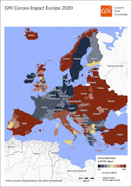 It is bordered by austria, the czech republic, hungary, poland. Map Of The Month Gfk Corona Impact Europe 2020