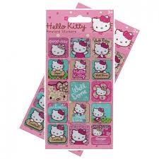 Hello Kitty Re Usable Large Reward Stickers 2 Packs