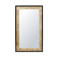 Miles Miroir En Manguier Et Metal Noir H120 X L70 X P3 5 Cm 14 56 Kg Maisons Du Monde 169 Spiegel Metaal Zwart
