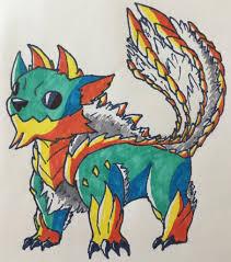 Japan's envoy of cute, hello kitty, has just turned 35. A Baby Zinogre By Me R Monsterhunter