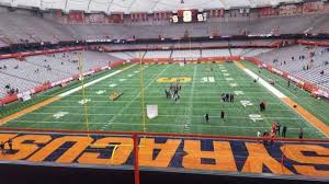 carrier dome section 309 home of syracuse orange