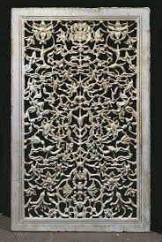 Indian Marble Jali Screen Mughal Architecture Unique Decor Decorative Screens
