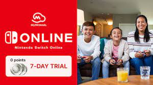 3 months (90 days) $7.99. Limited Time Offer Nintendo Switch Online 7 Day Trial No Points Rewards My Nintendo