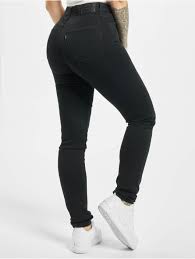 It wears slim through the hip and thigh. Levi S Damen Skinny Jeans 721 High Rise In Schwarz 702915
