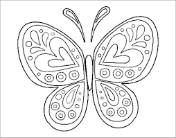 Download and print out—for free!—these 25 printable butterfly coloring pages for adults and kids to color. Butterfly Coloring Pages Printable Coloringbay