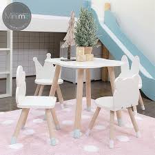 Fun Wooden Kids Table And Chairs Set Muebles Para Ninos Mesas Y Sillas Infantiles Muebles Ninos