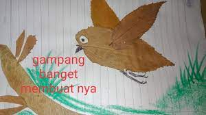 Check spelling or type a new query. Membuat Kolase Burung Dari Daun Kering Youtube