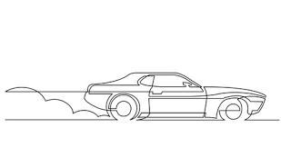 Car Drawing Stock Photos Royalty Free Images Vectors Video Line Drawing Continuous Line Drawing Single Line Drawing