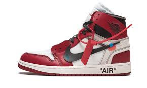 The 10 Air Jordan 1 Off White Chicago Aa3834 101 In 2020 Air Jordans Red Basketball Shoes Red Sport Shoes