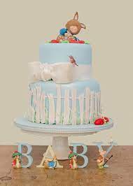 Peter Rabbit Inspired Baby Shower Cake Baby Shower Cakes Baby Cake Shower Cakes