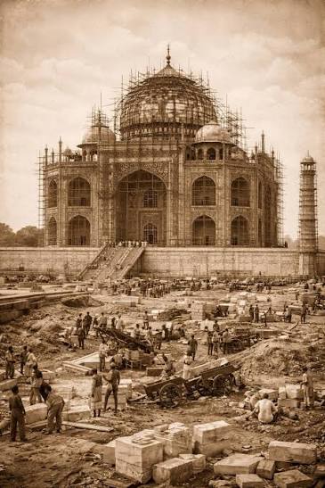 History of the Taj Mahal monument in India