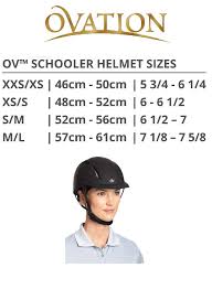 English Riding Supply Inc English Riding Supply Ovation Deluxe Schooler Helmet