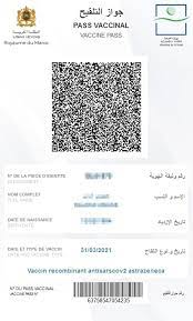 Le maroc lance le passeport vaccinal. Le Pass Vaccinal Marocain Pourrait Changer Challenge Ma