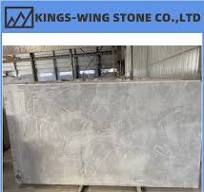 Arctic Sky White Quartzite Slab Polish Leathered Tiles from China -  StoneContact.com
