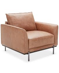 Furniture Havant 37 Leather Accent Chair Comfortable Accent Chairs Leather Chair