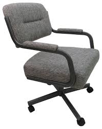 swivel caster chair on wheels, mojave