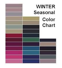 color pallet for winter photos here is an example of a