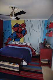 Pottery Barn Kids Spiderman Boys Bedroom Spiderman Bedroom Girl Bedroom Walls Kids Bedroom Inspiration